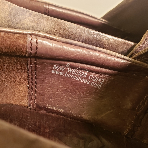 Born Womens Haddon Metallica Gray Mules 8M - Picture 2 of 15